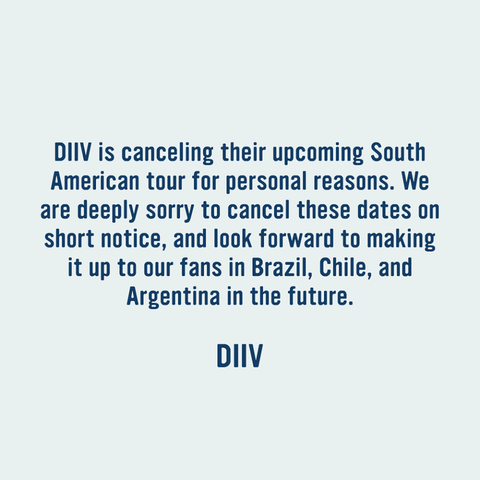 DIIV Cancel