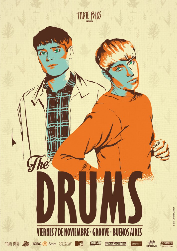 THE-DRUMS-POSTER-George-Manta-BAJA-710x1003