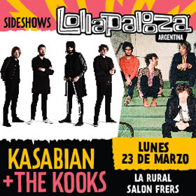 Kasabian + The Kooks en Argentina