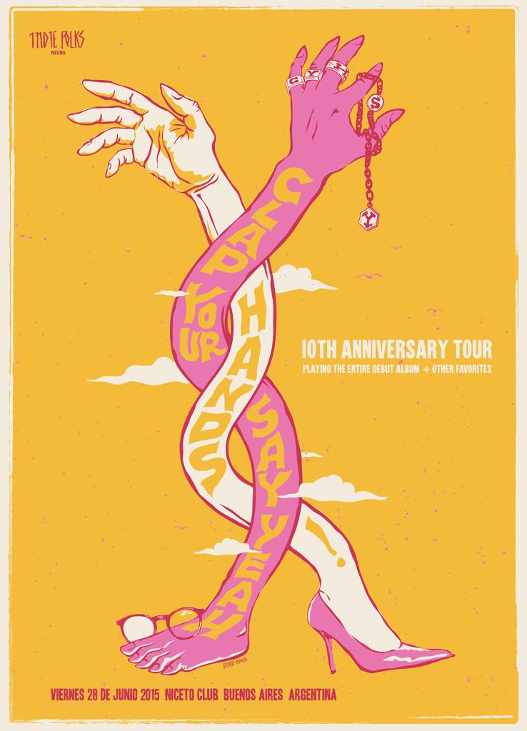clap your hands say yeah poster
