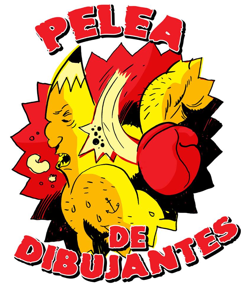 pelea-de-dibujantes