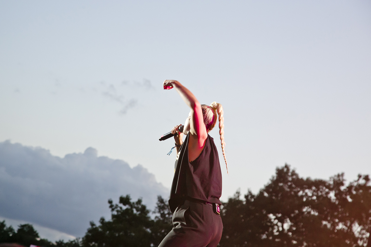 MØ at Roskilde Festival, Roskilde, Denmark - 2 JULY 2016