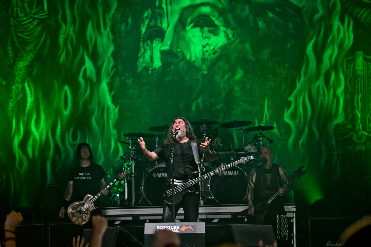 Slayer at Roskilde Festival, Roskilde, Denmark - 29 JUNE 2016