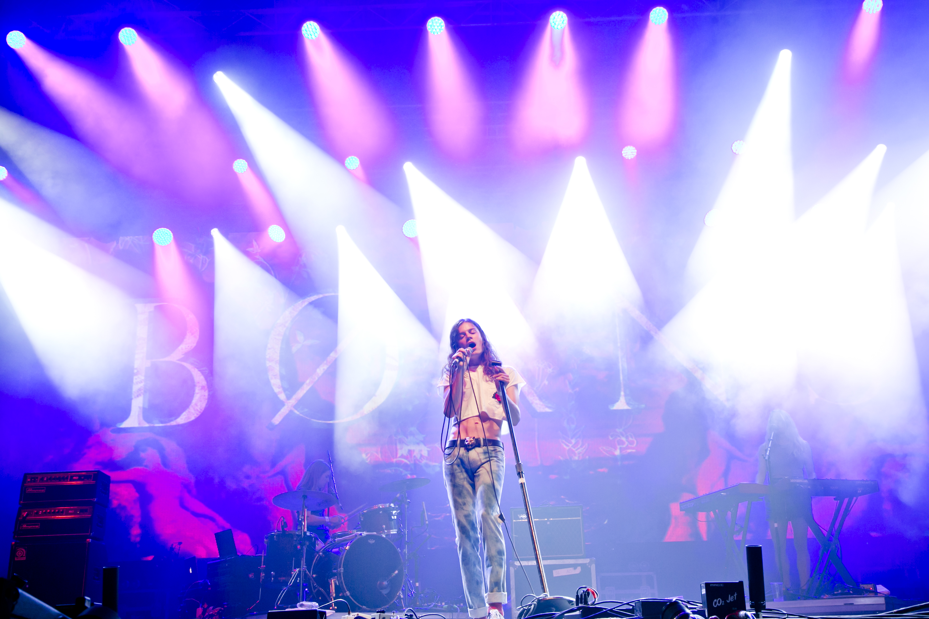 Børns at Sziget Festival, Budapest, Hungary - 14 August 2016
