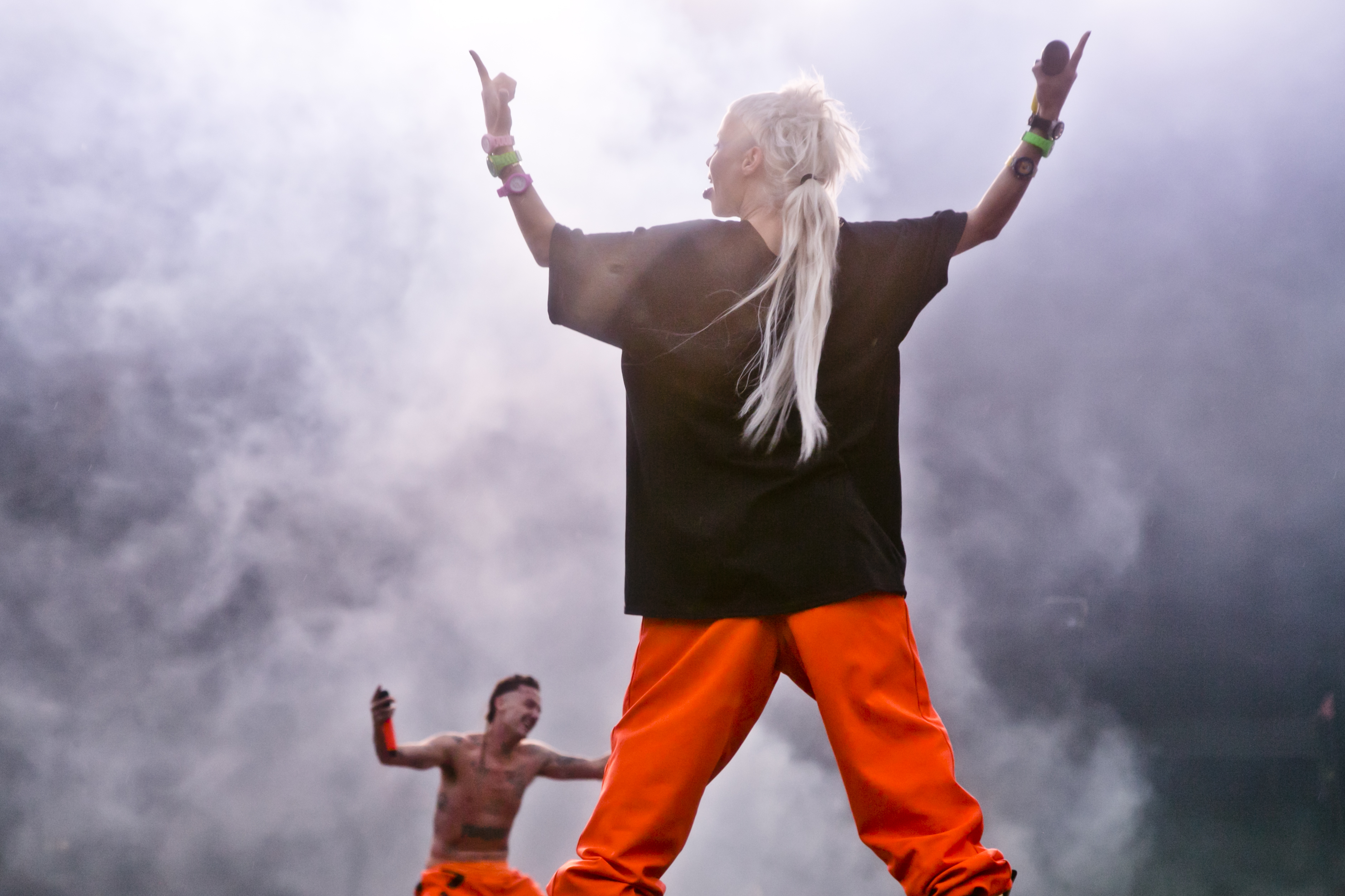 Die Antwoord at Sziget Festival, Budapest, Hungary - 10 August 2016