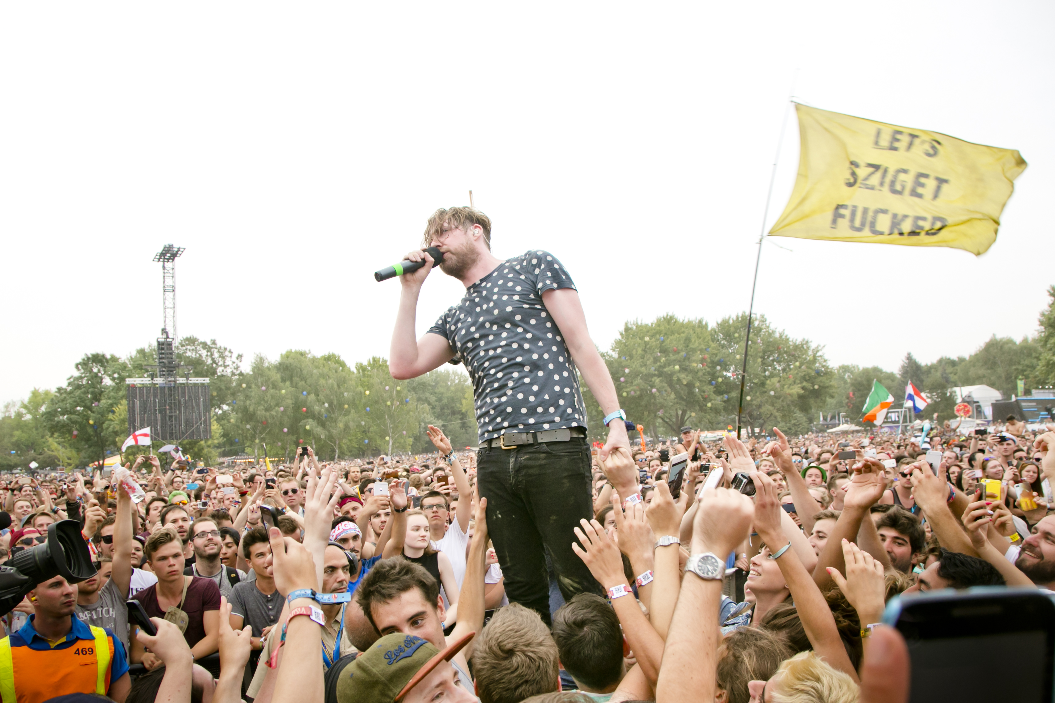 Kaiser Chiefs at Sziget Festival, Budapest, Hungary - 15 August 2016