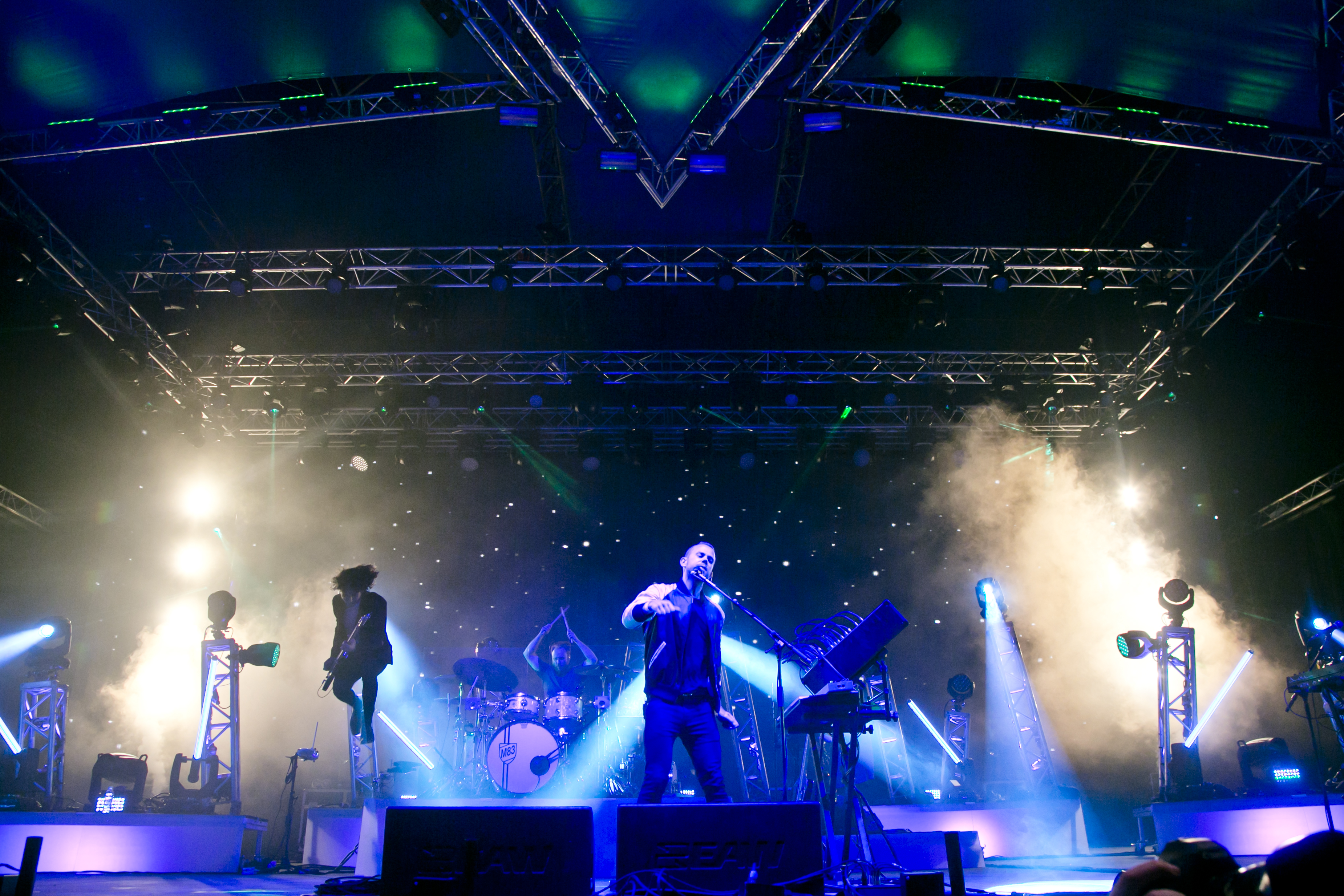 M83 at Sziget Festival, Budapest, Hungary - 15 August 2016