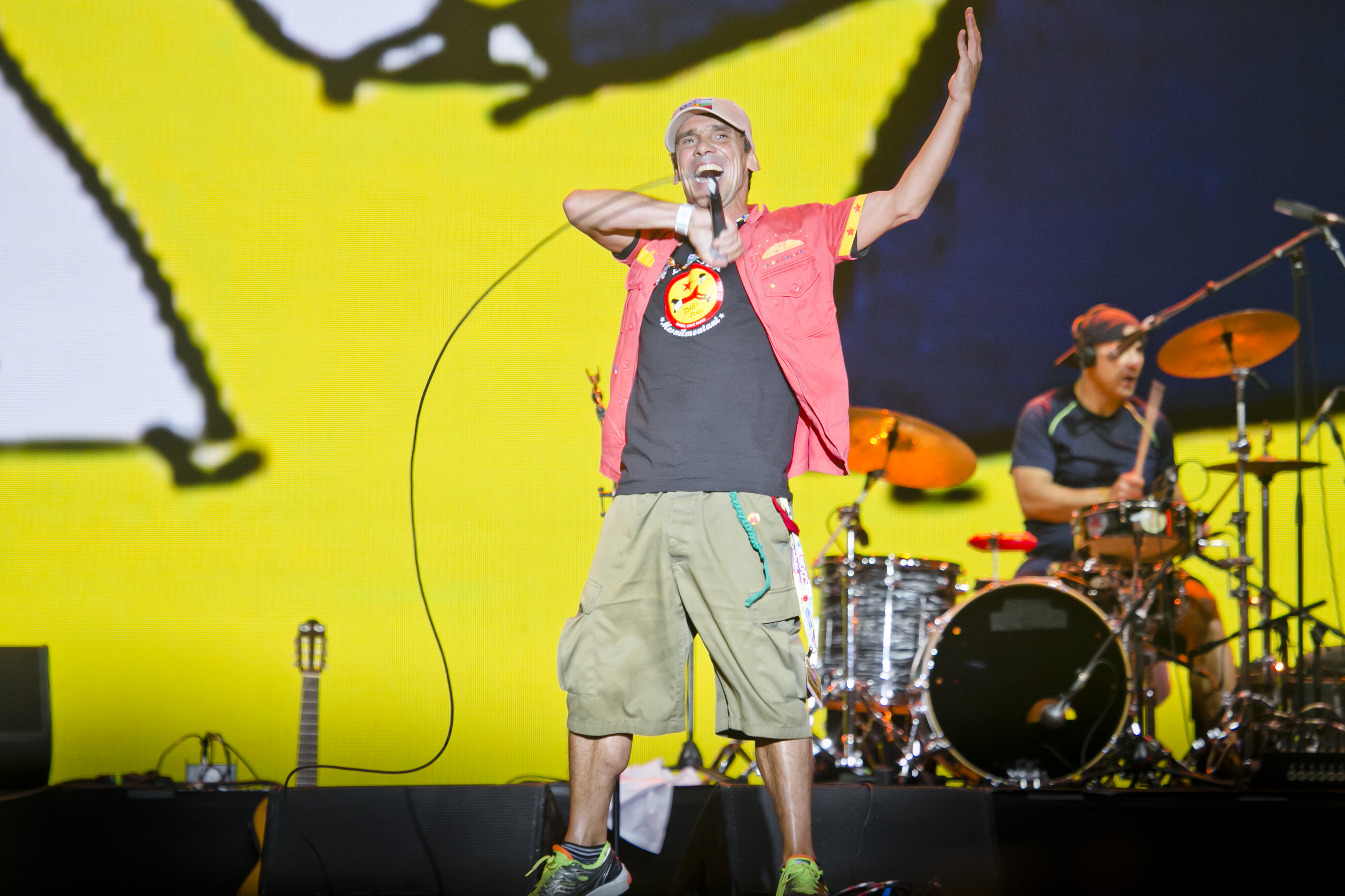 Manu Chao at Sziget Festival, Budapest, Hungary - 12 August 2016