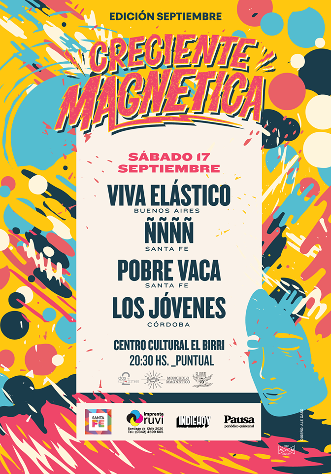 creciente magnetica flyer