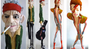 20 esculturas que tenés que ver: David Bowie, Freddie Mercury, Dalí, Travolta y más