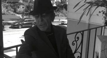 Estrenan video oficial de Leonard Cohen con imágenes inéditas:"Traveling Light"