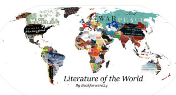 El mapa con los libros más destacados de cada país