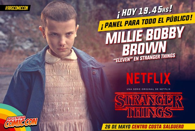 Comienza La Argentina Comic Con 2017 Con Eleven De Stranger Things