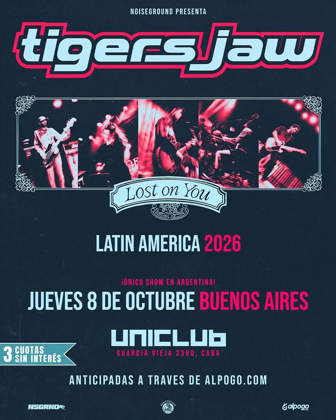 Tigers Jaw en Argentina