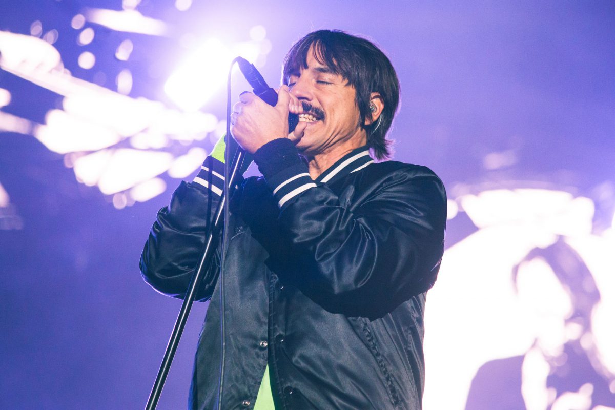 Anthony Kiedis de Red Hot Chili Peppers en Lollapalooza Chile 2018