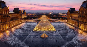 El Museo del Louvre celebra los 30 años de la pirámide con esta ilusión óptica
