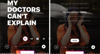 Instagram permite sumar letras de canciones a las stories