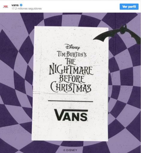 Pesadilla antes de Navidad x Vans es la colección que todo fan de Tim  Burton necesita