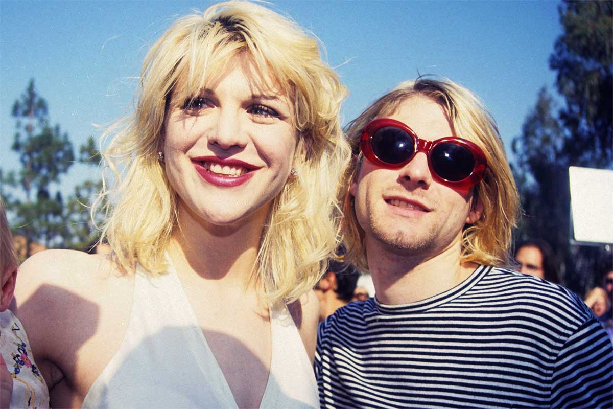 Courtney Love y Kurt Cobain