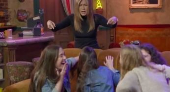 Jennifer Aniston aparece de sorpresa en Central Perk y los fans enloquecen