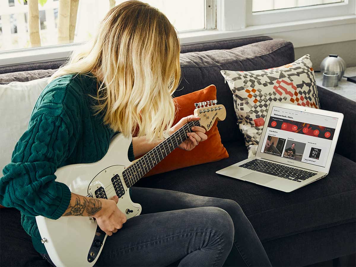 microscópico Aspirar Intacto Fender ofrece tres meses gratis de clases online de guitarra