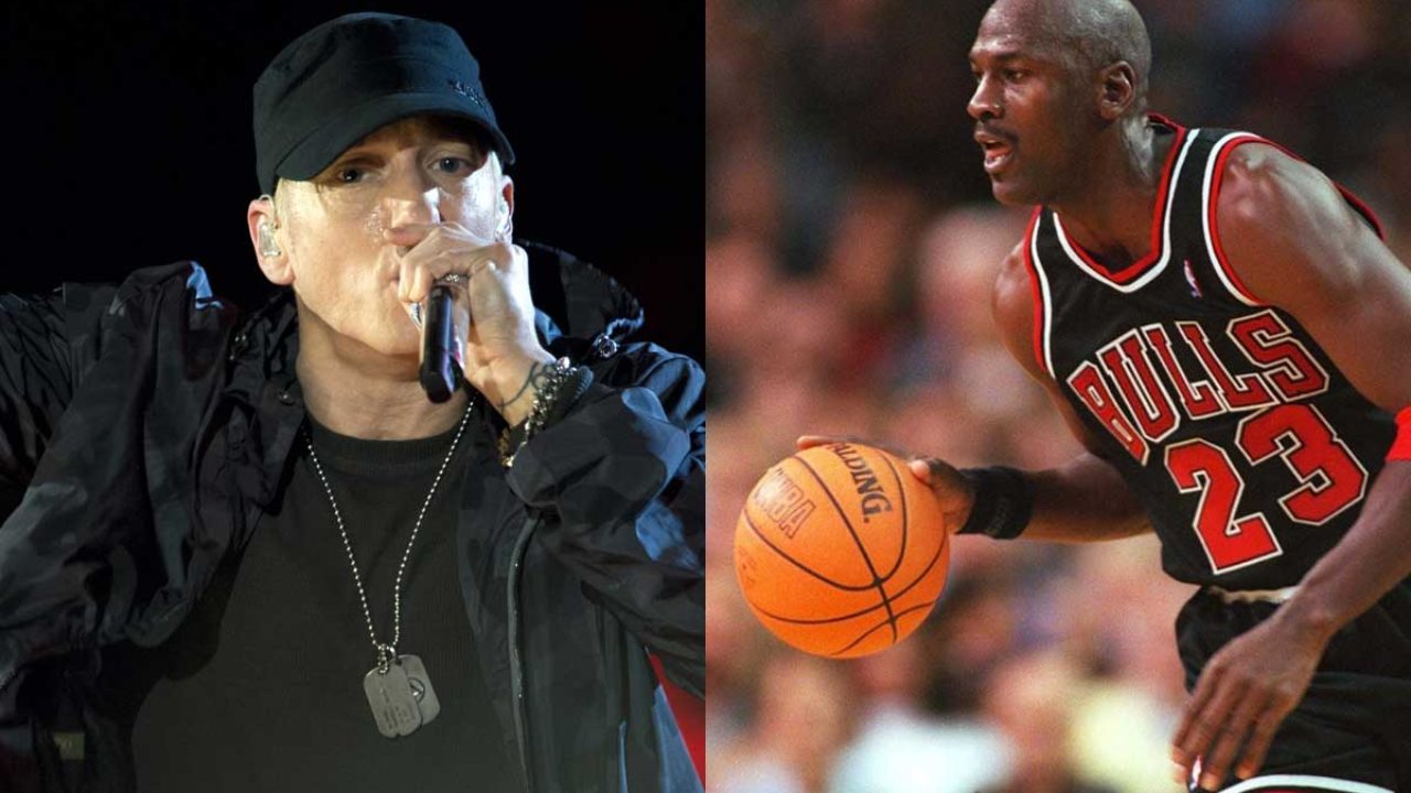 Rap God Eminem Insulted Michael Jordan To His Face But the NBA GOAT Was  No Machine Gun Kelly - EssentiallySports