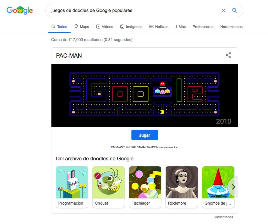 Google ofrece los juegos más populares de sus doodles para divertirte en  casa
