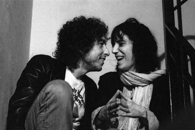 Patti Smith y Bob Dylan.