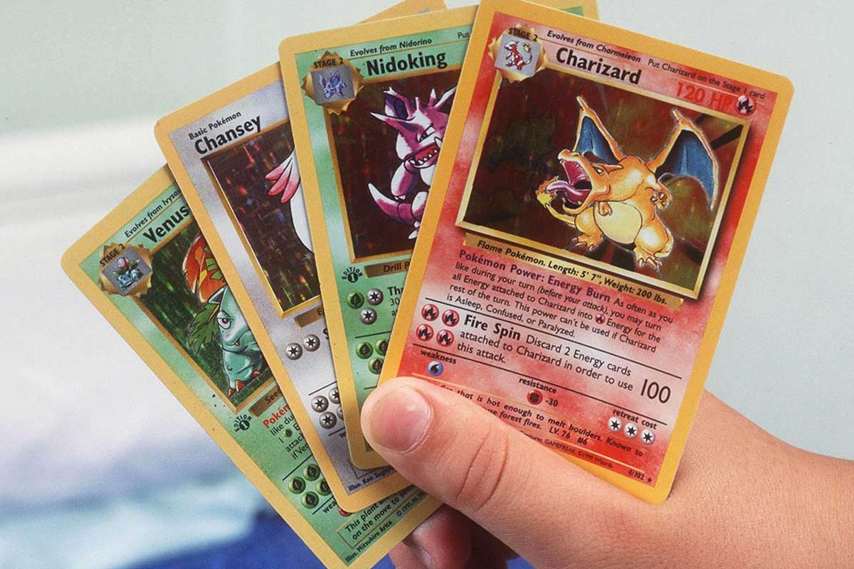 Tipos de Pokemons y Cartas en Pokemon Trading Card Game