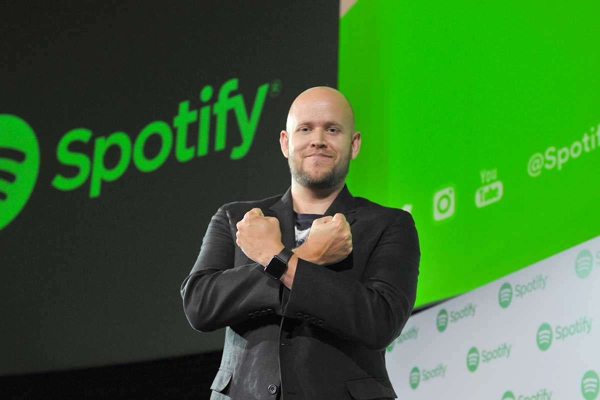 Daniel Ek, co-fundador de Spotify