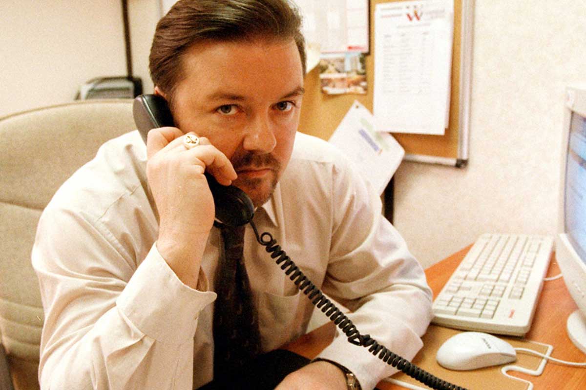 Ricky Gervais en The Office
