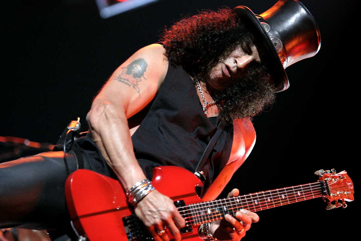 Slash: 4 cantantes favoritos del de Guns N' Roses