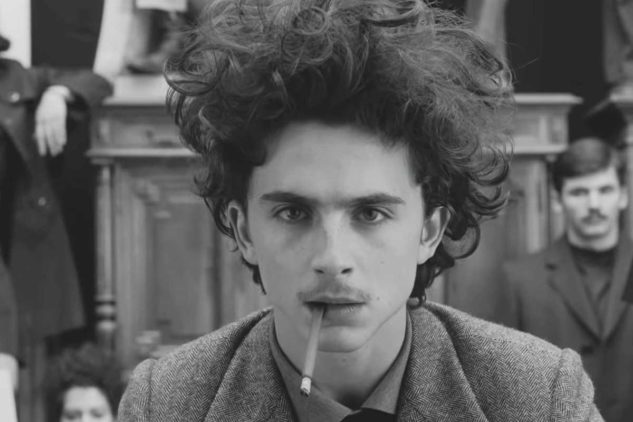 Timothée Chalamet en The French Dispatch