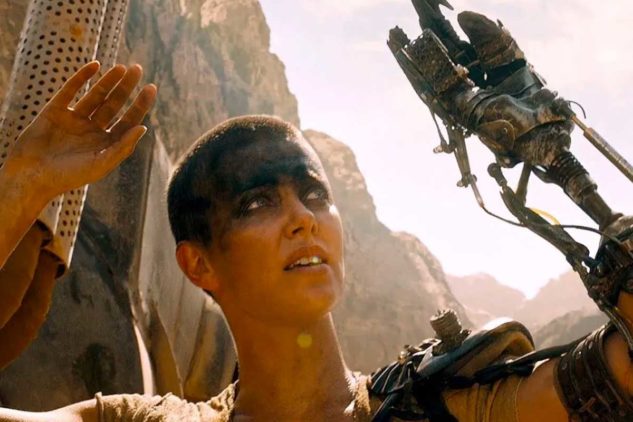 Furiosa en Mad Max Fury Road.