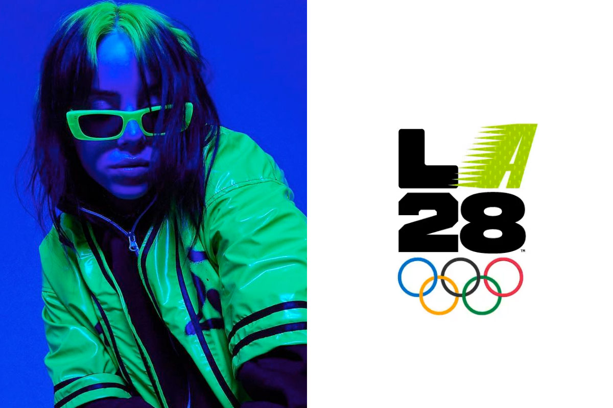 Billie Eilish: Mirá el logo que diseñó para los Juegos Olímpicos de Los  Ángeles 2028