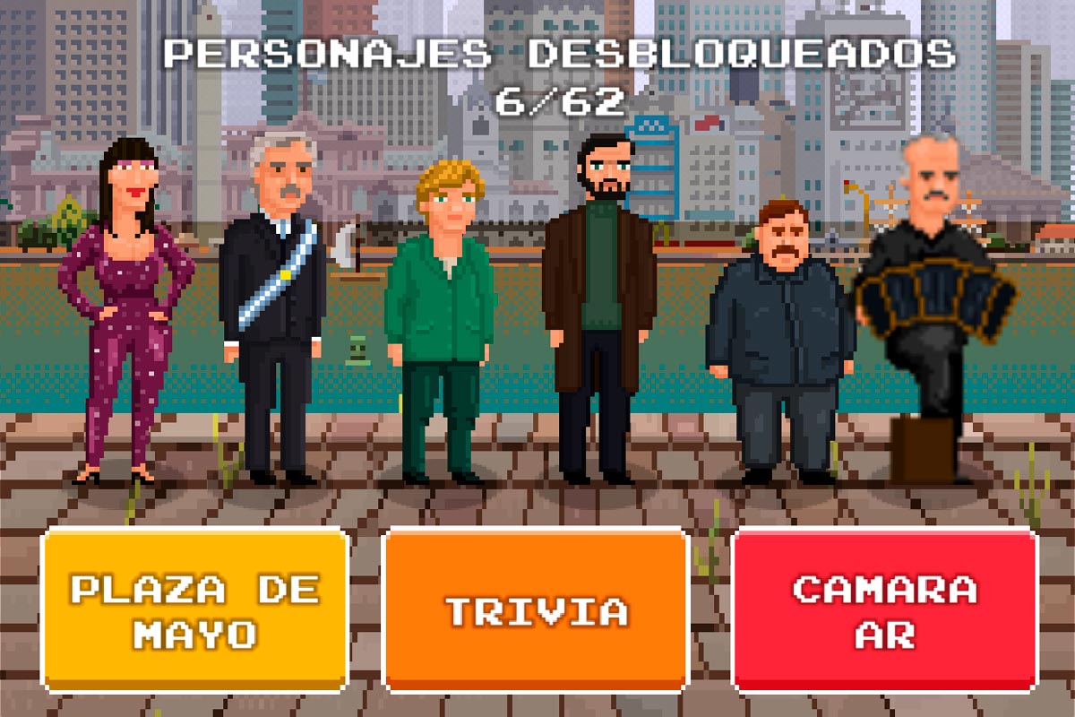 Argentina 8-bit: El videojuego que te lleva de paseo por una Plaza de Mayo pixelada – Indie Hoy