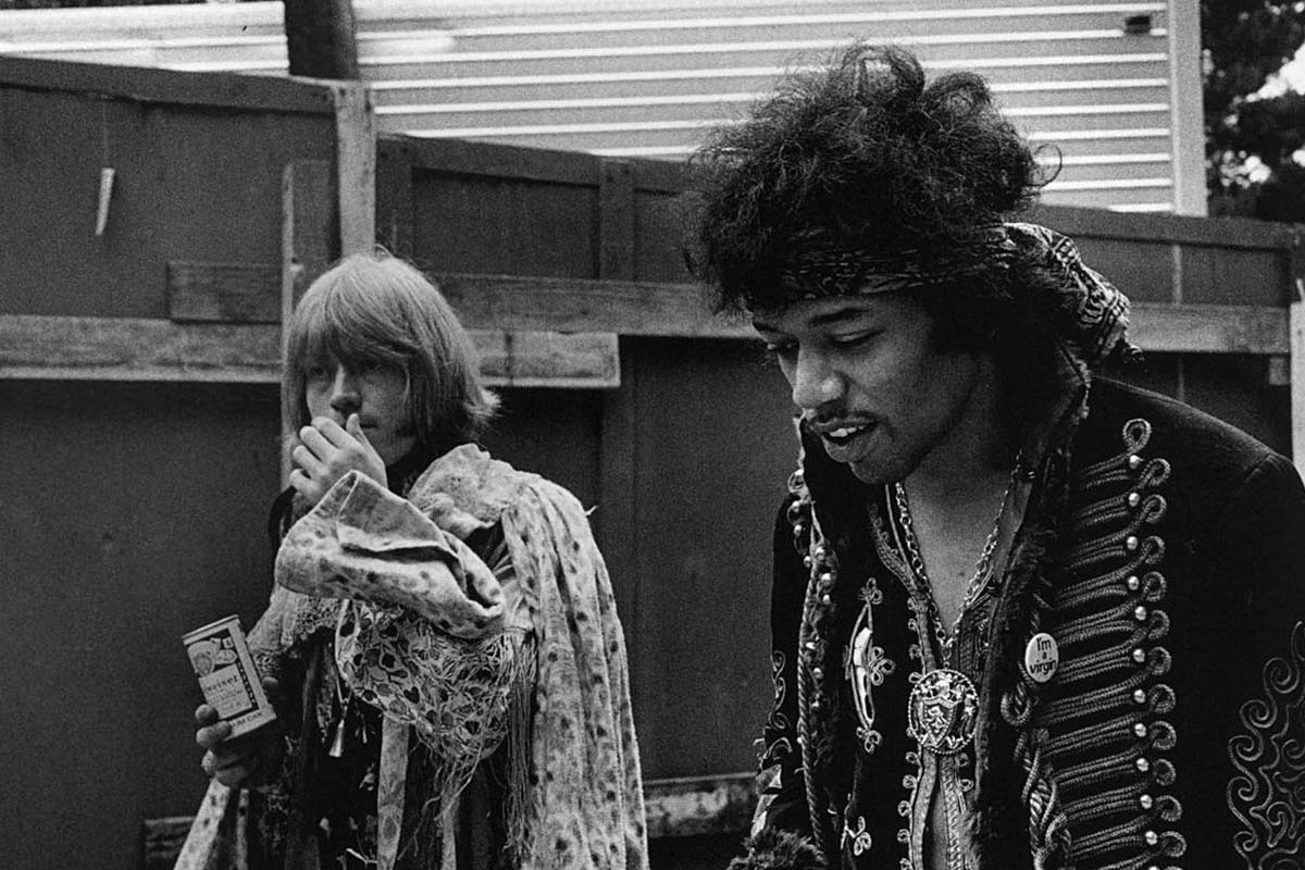Brian Jones - Jimi Hendrix