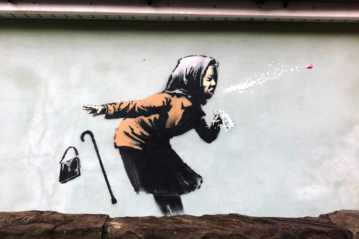 La nueva obra de Banksy en Bristol