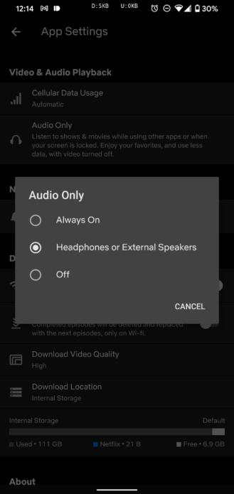 Netflix - Solo Audio