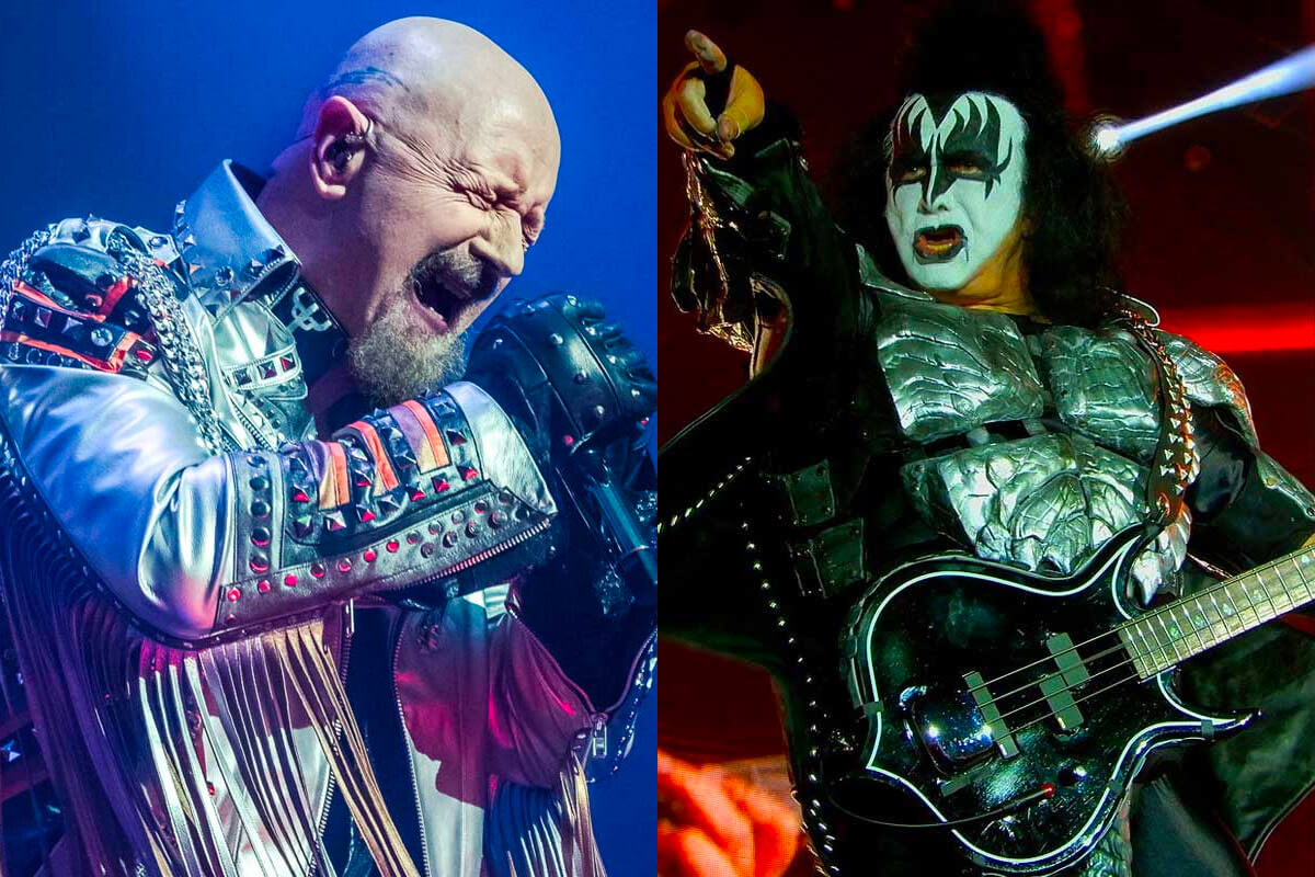 Rob Halford de Judas Priest, Gene Simmons de Kiss