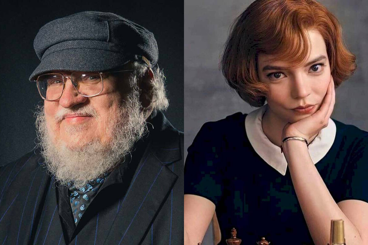 George R. R. Martin, Anya Taylor-Joy en Gambito de dama