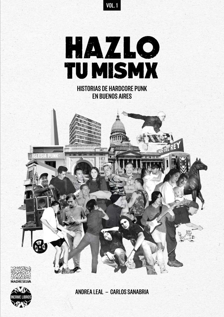 Tapa de"Hazlo tú mismx", libro de Andrea Leal y Carlos Sanabria
