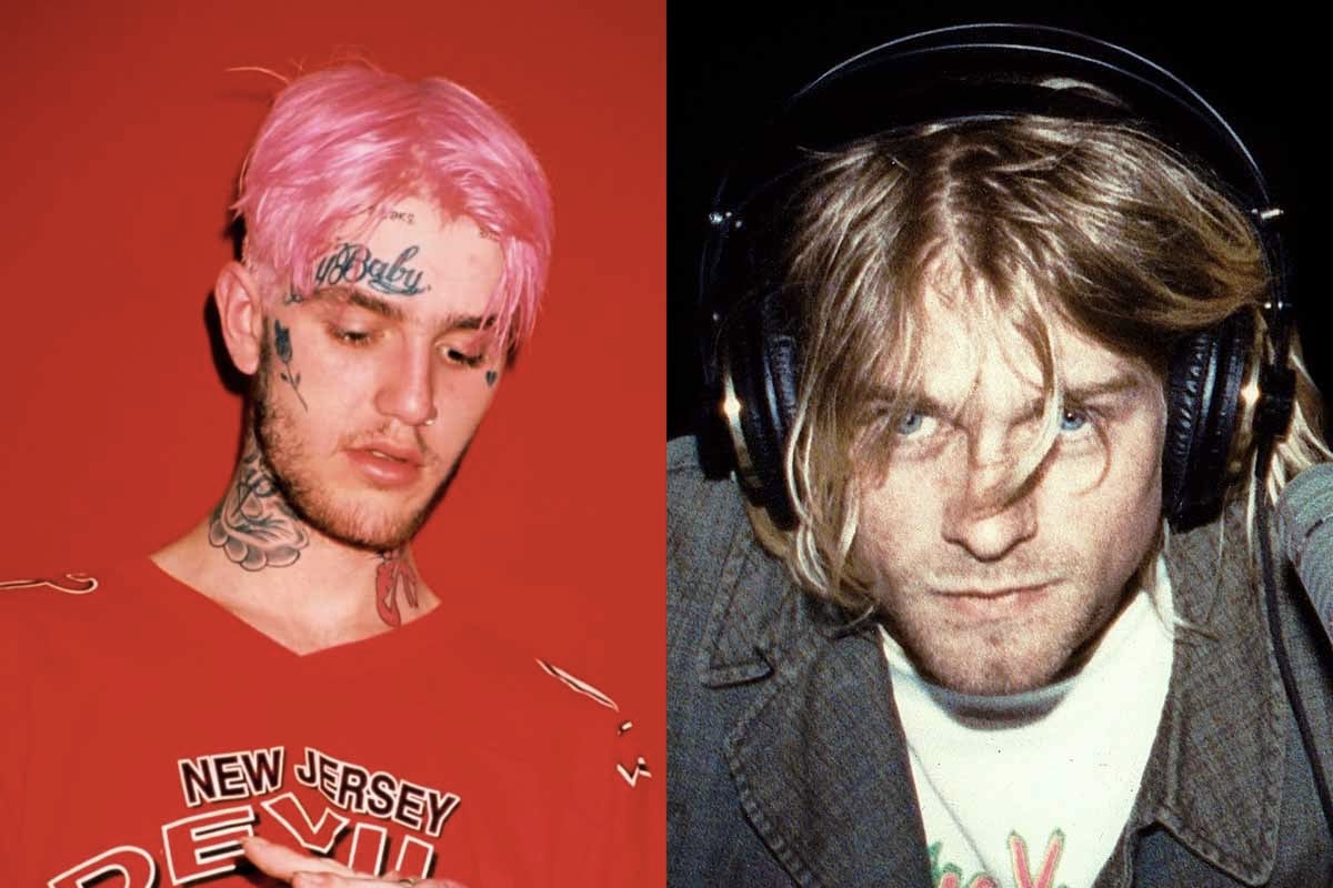 Lil Peep, Kurt Cobain