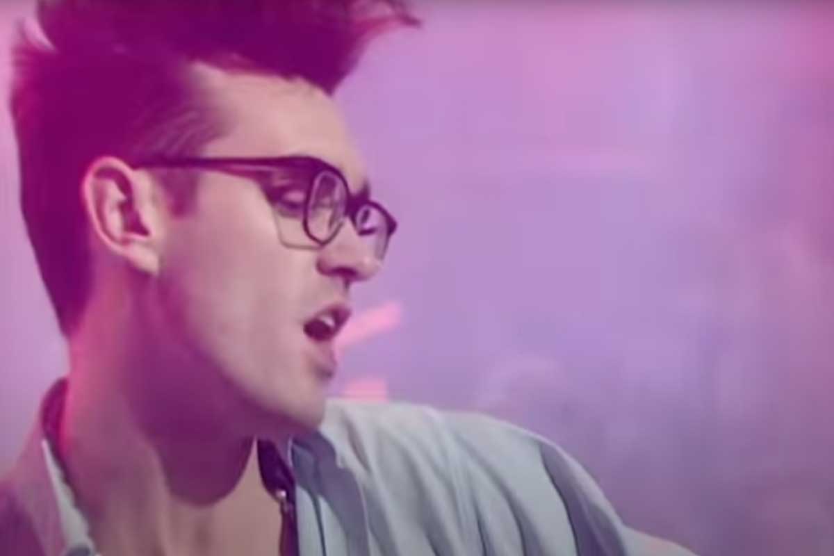 Morrissey de The Smiths en Top of the Pops