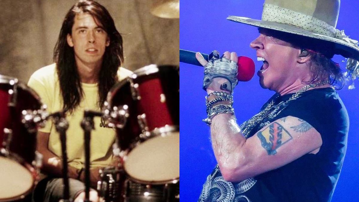 Como deve ser baterista do maior baterista dos anos 90? O que Axl Rose