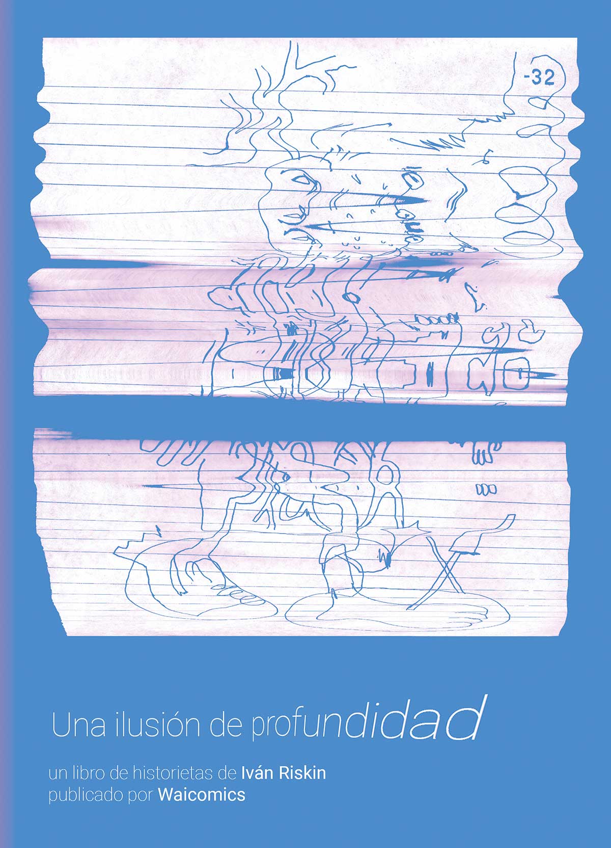 Tapa de "Una ilusión de profundidad", libro de Iván Riskin
