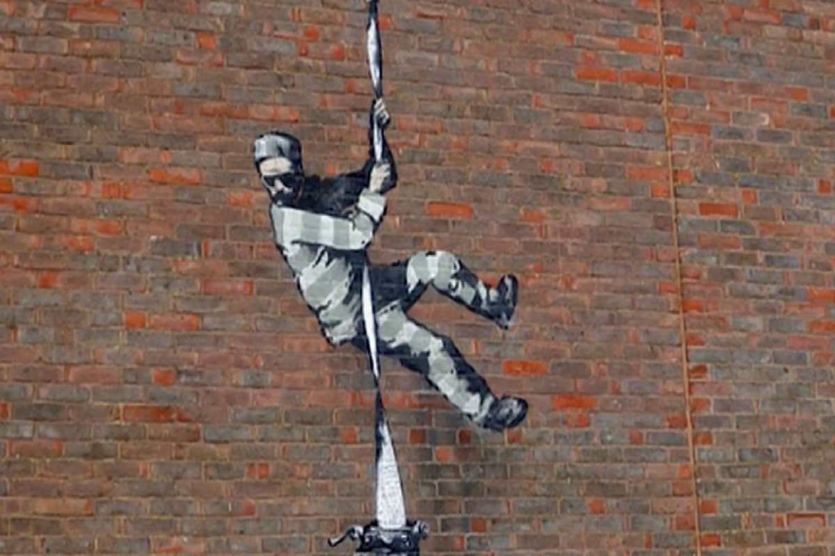 La posible obra de Banksy