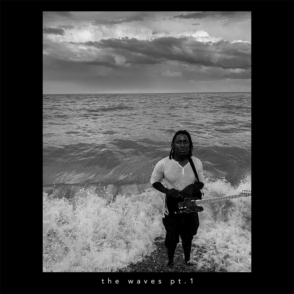 Tapa de "The Waves Pt. 1", disco de Kele