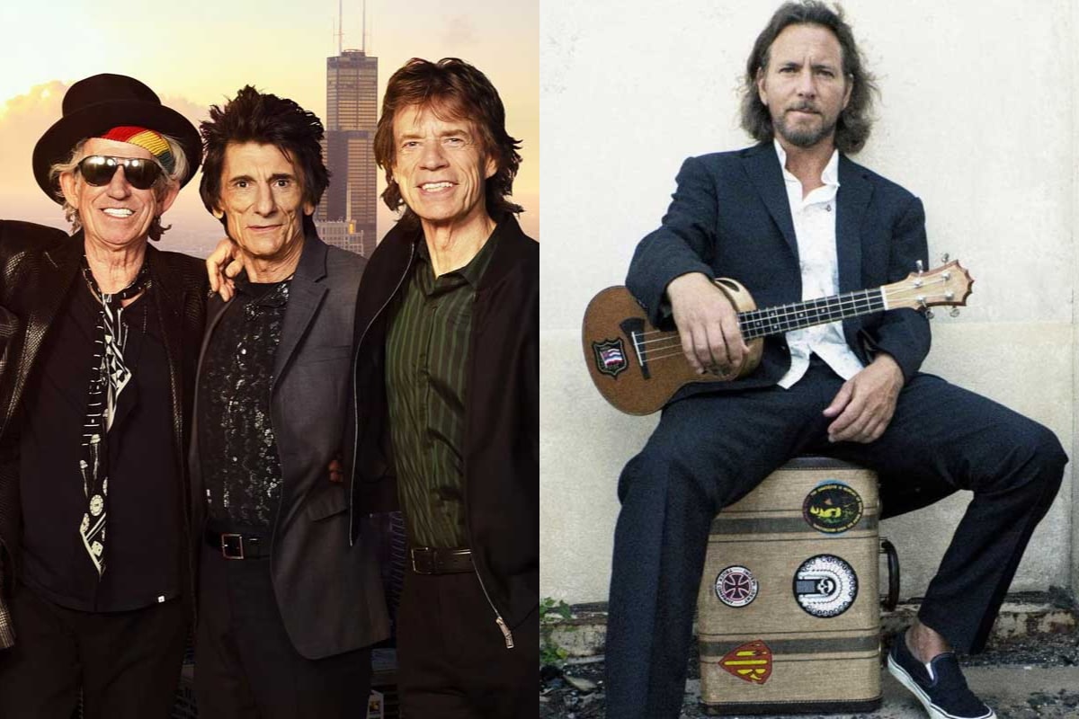 The Rolling Stones / Eddie Vedder