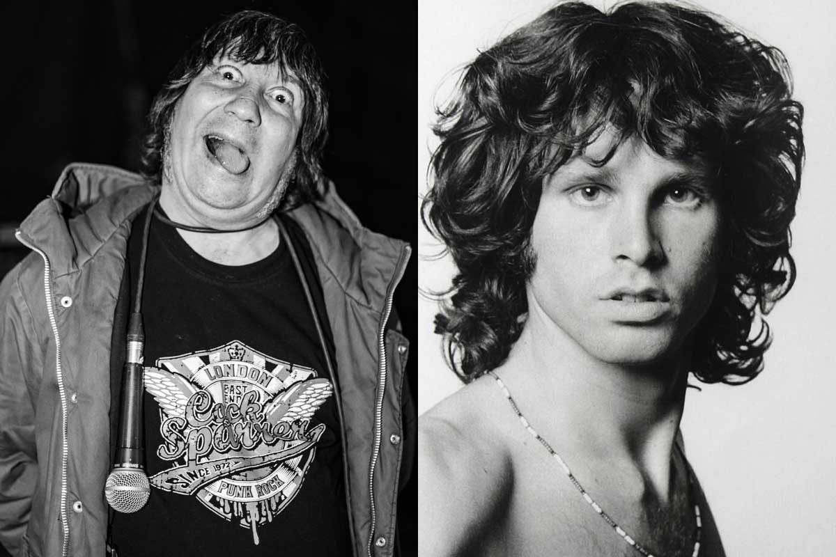 Mosca Velázquez de 2 Minutos, Jim Morrison de The Doors